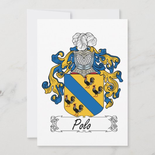 Polo Family Crest (Front)