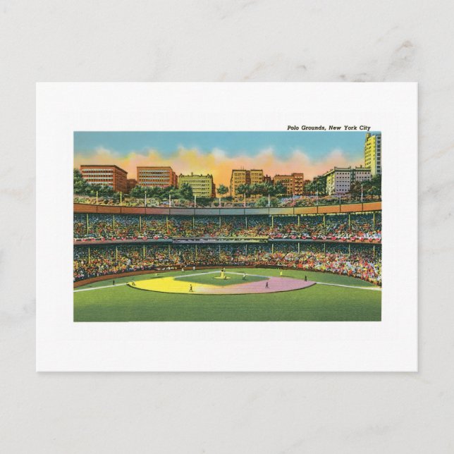 Polo Grounds, New York City Postcard (Front)