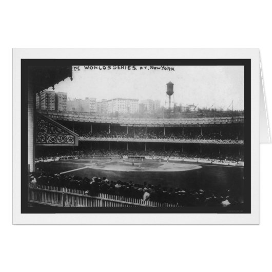 Polo Grounds Series Baseball 1913 Cards (Front Horizontal)