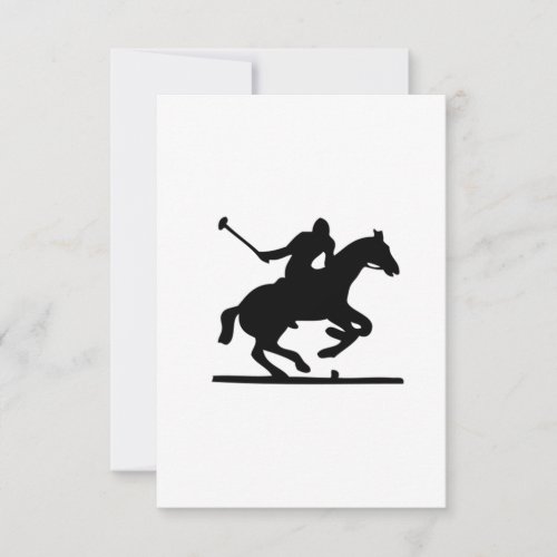 Polo Horse Custom Invite