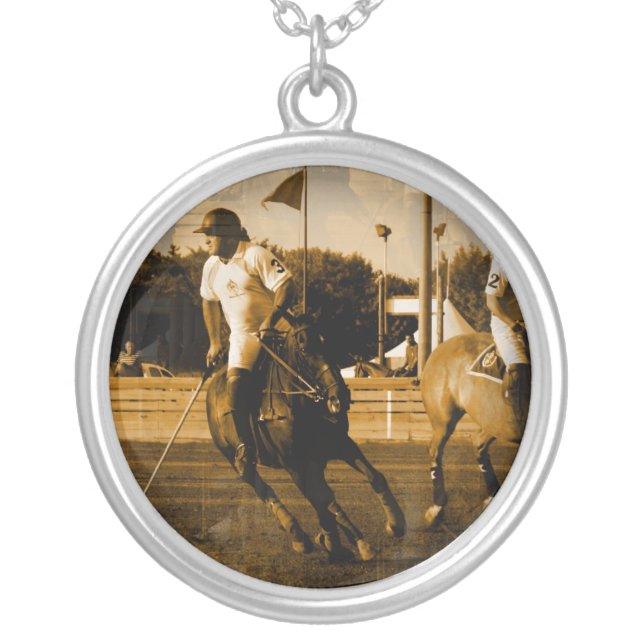 Polo Horse Necklace (Front)