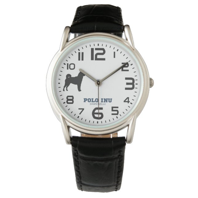 POLO INU MENS SPORTS WATCH (Front)