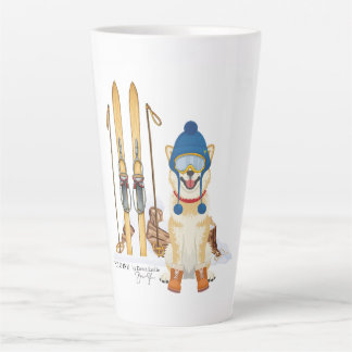Polo Inu Ski Latte Mug 