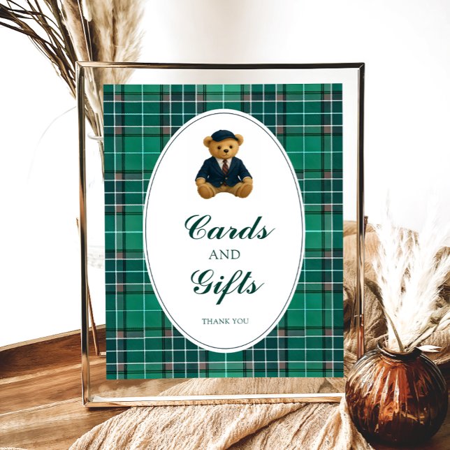 Polo Luxury Teddy Bear Baby Shower Cards and Gifts Poster (Creator Uploaded)