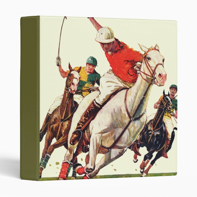 Polo Match Binder (Front/Spine)