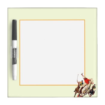 Polo Match Dry Erase Board by PostSports at Zazzle