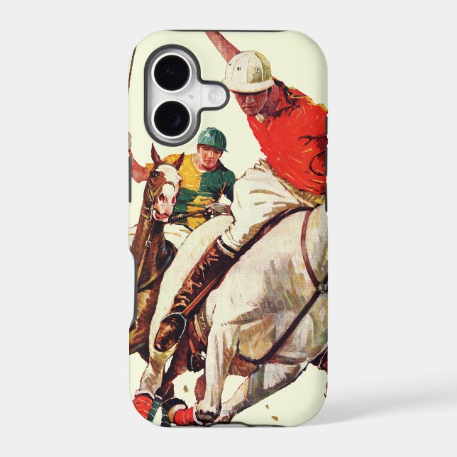 Polo Match Iphone Case (Back)
