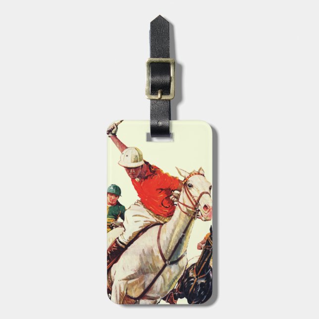 Polo Match Luggage Tag (Front Vertical)