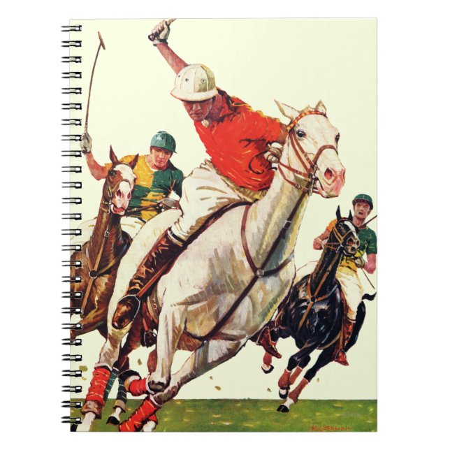 Polo Match Notebook (Front)