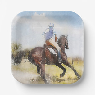 POLO MATCH PAPER PLATES