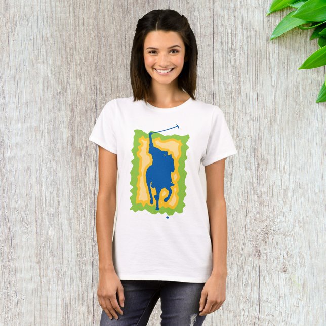 Polo Player Silhouette Modern Horseback Sports (Creator Uploaded)