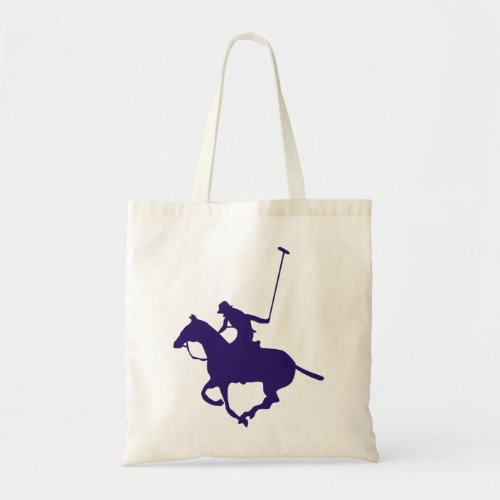 Polo Player Tote Bag