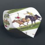 Polo Players Necktie<br><div class="desc">Polo players in action print on men's necktie.</div>