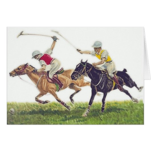 Polo Ponies Cards (Front Horizontal)