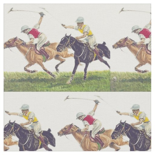 Polo Ponies Fabric