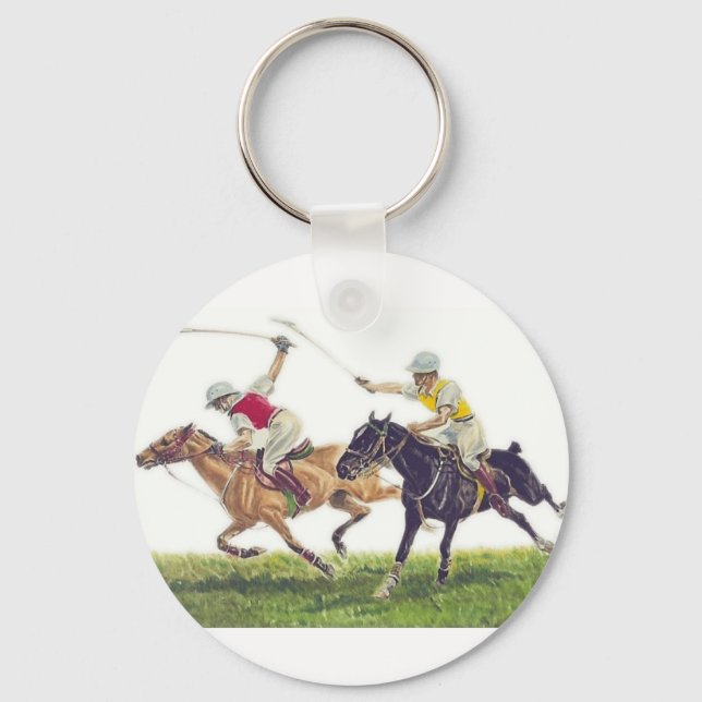 Polo Ponies Keychain (Front)