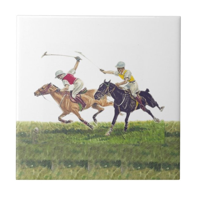 Polo Ponies Tile (Front)