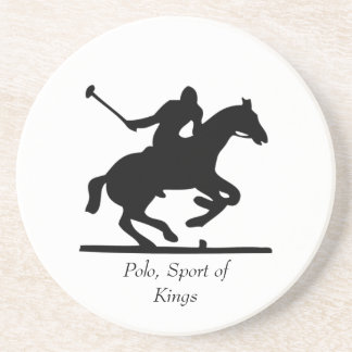 Polo Pony large glass and mug coaster