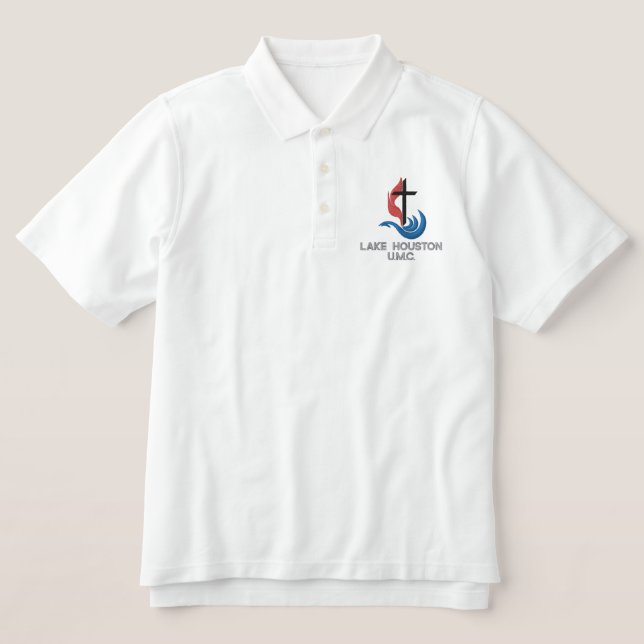 Polo Shirt - Embroidered - LHUMC (Design Front)