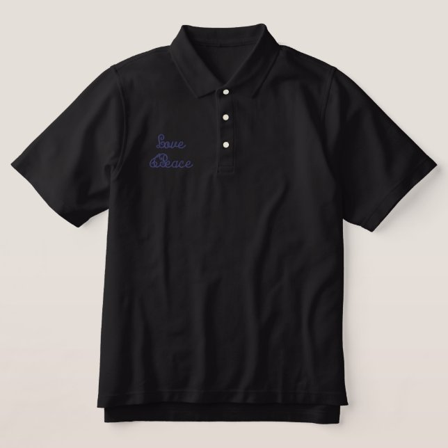POLO SHIRT MENS ART AND DESIGN  (Design Front)