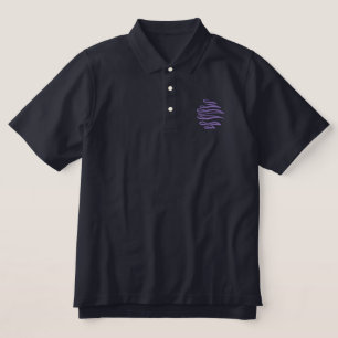 POLO SHIRT MENS EMBROIDERED ART&DESIGN STYLE 