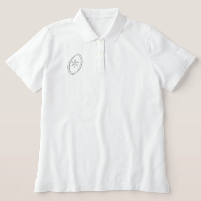 POLO SHIRT WOMENS ART&DESIGN STYLE  (Design Front)