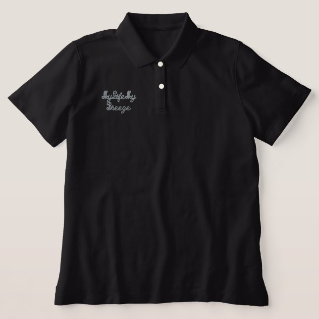 POLO SHIRT WOMENS ART&DESIGN STYLE  (Design Front)