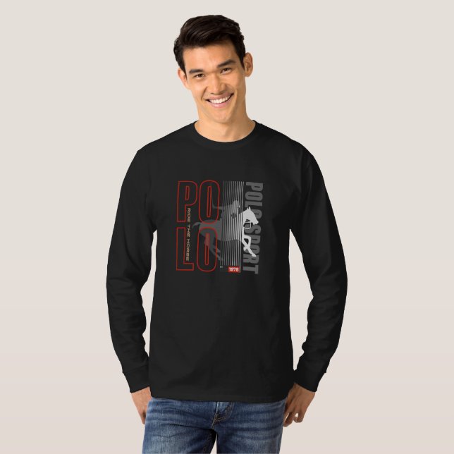 Polo Sport | Men's Long Sleeve T shirt (Front Full)