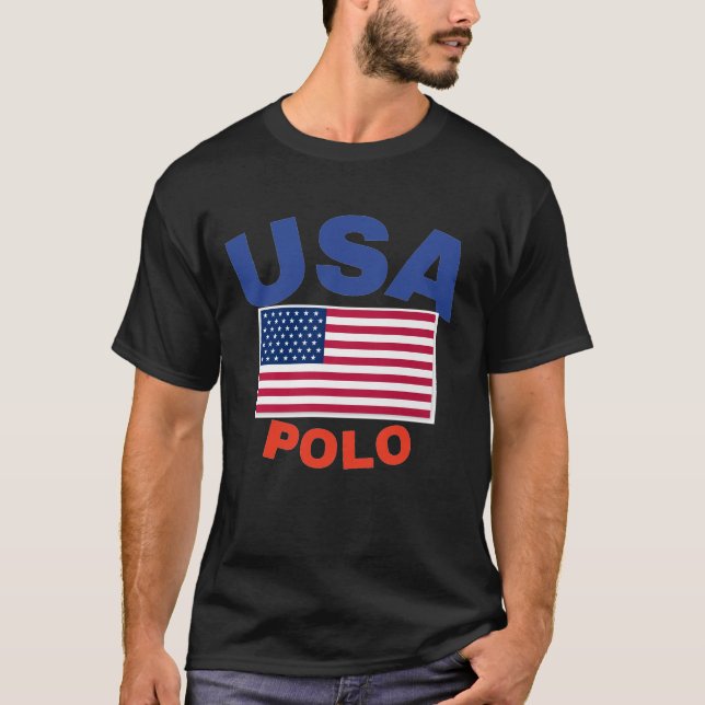 Polo USA Classic Flag Athletic Tee | True Classic (Front)