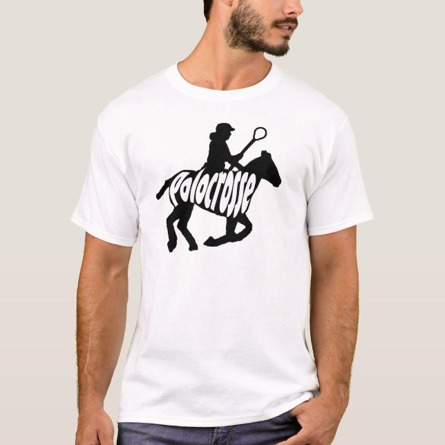 Polocrosse (Silhouette) 3 T-Shirt (Front)