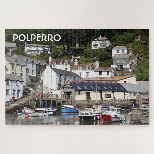 Polperro Cornwall England Jigsaw Puzzle