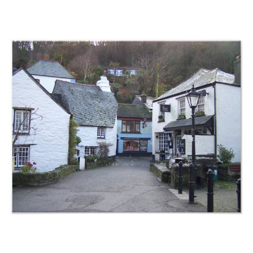 Polperro Cottages Photograph Polperro Cornwall