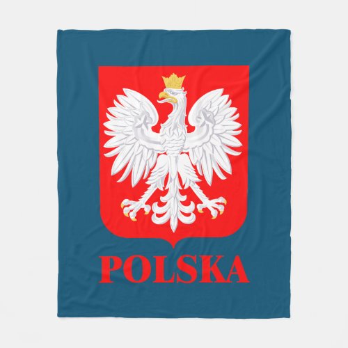 Polska 2 fleece blanket