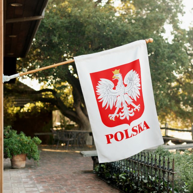Polska 2 house flag (In SItu)