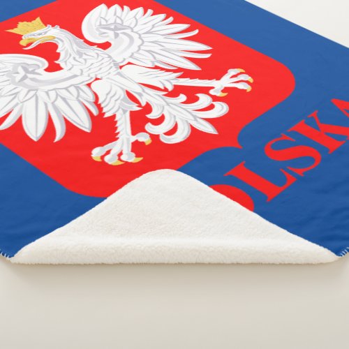 Polska 2 sherpa blanket