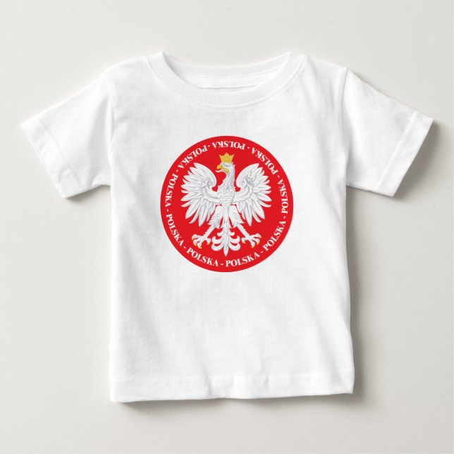 Polska 4 baby T-Shirt (Front)