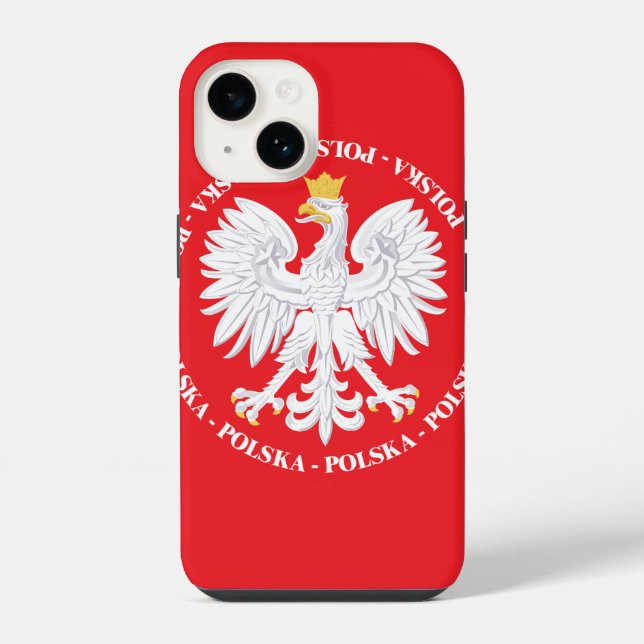 Polska 4 iphone case (Back)