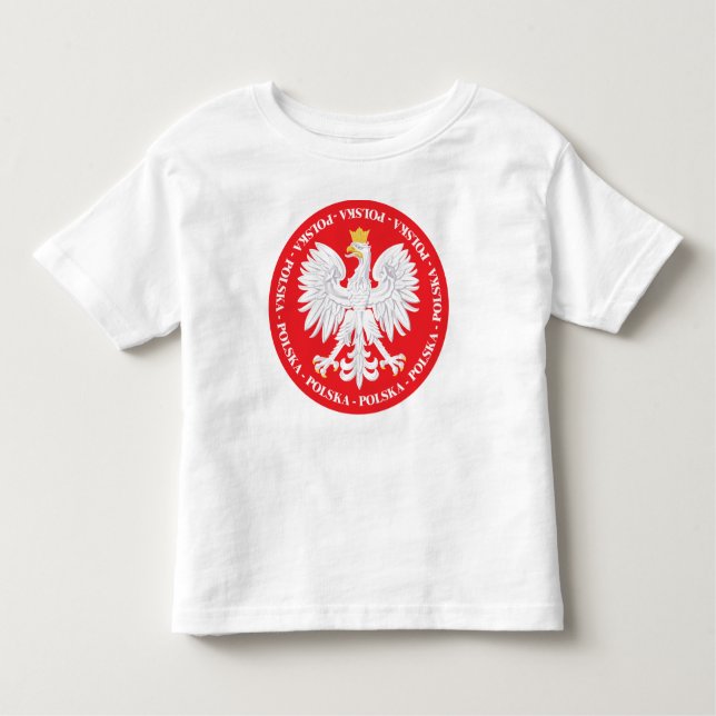 Polska 4 toddler t-shirt (Front)