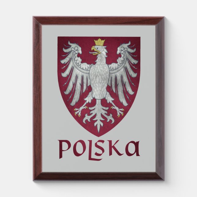 Polska Award Plaque (Vertical)