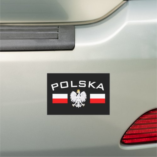 Polska Bumper Sticker Car Magnet