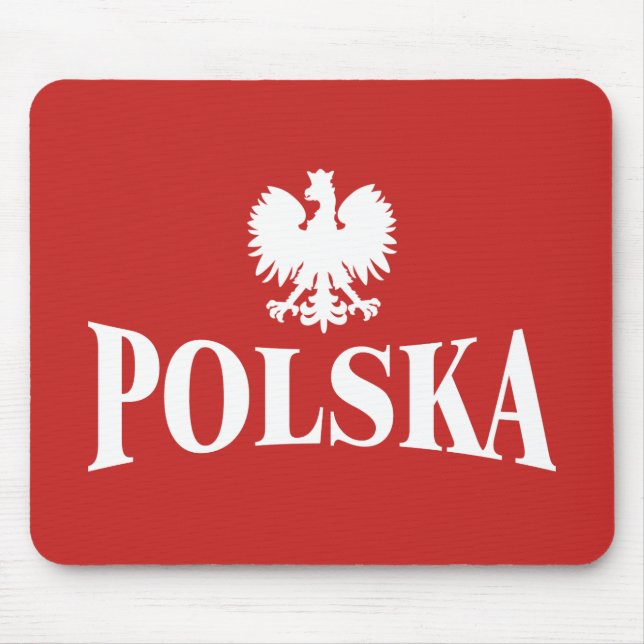 Polska Eagle Mouse Pad (Front)
