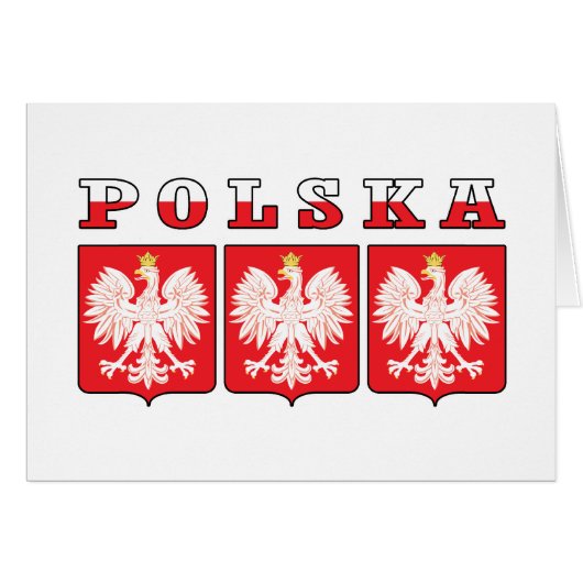Polska Eagle Shields (Front Horizontal)