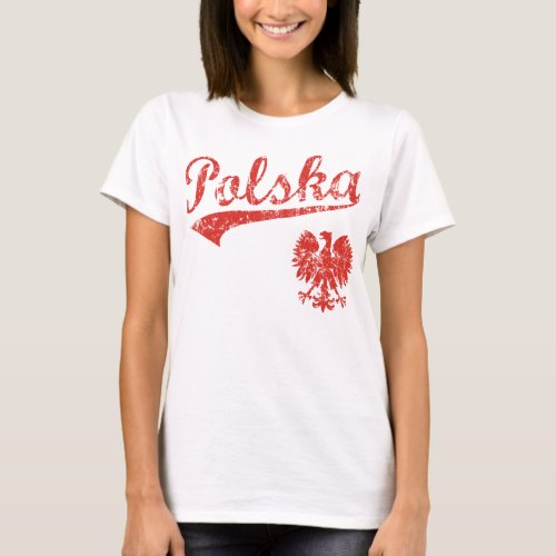 Polska Eagle Sport Style T_Shirt