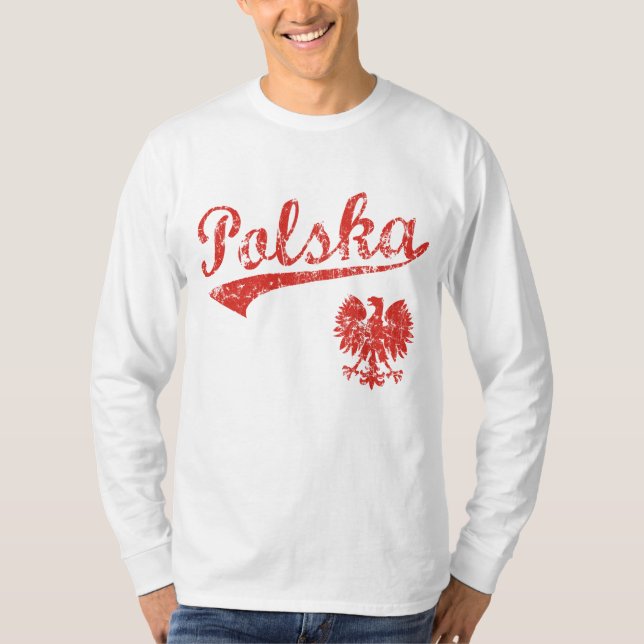 Polska Eagle Sport Style T-Shirt (Front)