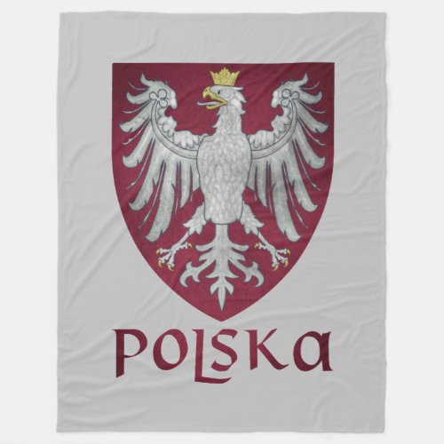 Polska Fleece Blanket