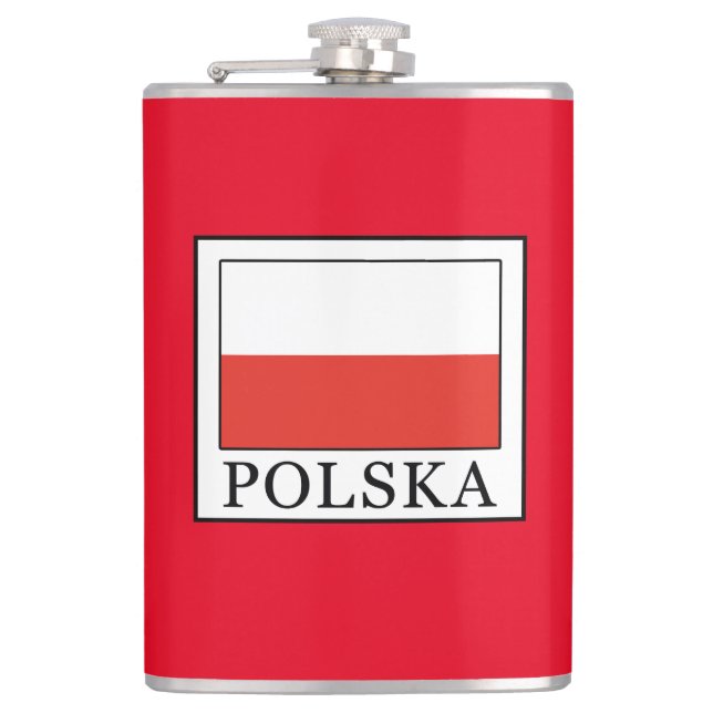 Polska Hip Flask (Front)