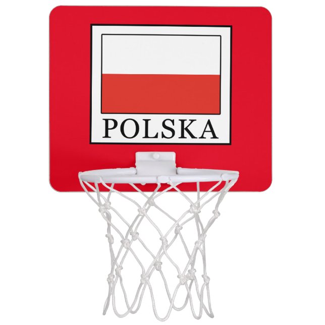 Polska Mini Basketball Hoop (Front)
