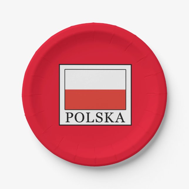 Polska Paper Plates (Front)