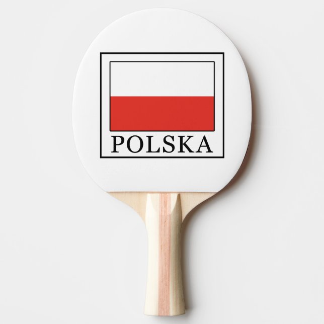 Polska Ping Pong Paddle (Front)
