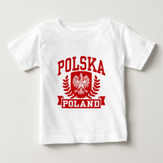 Polska Poland Baby T-Shirt (Front)